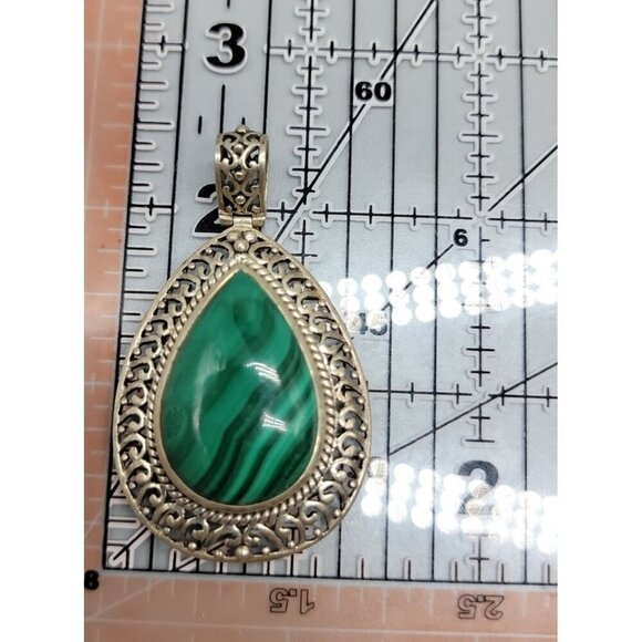 Doug Paulus Sterling Teardrop Pendant DP 925 India Teardrop Shaped - Picture 3 of 16